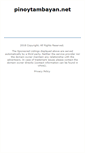 Mobile Screenshot of pinoytambayan.net